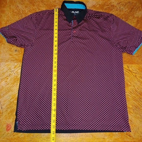 G Mac Apparel Golf Men's Short Sleeve Polo Shirt Size M. See pictures for refere - Picture 5 of 5